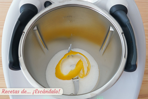 Azucar y limon magdalenas thermomix