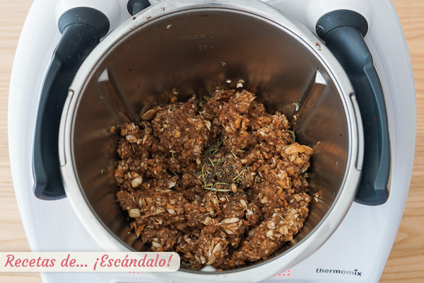 Champinones, tomillo y romero crema thermomix