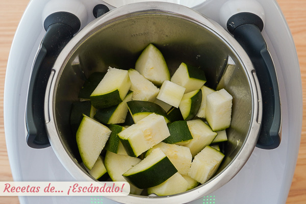 Calabacin pure thermomix