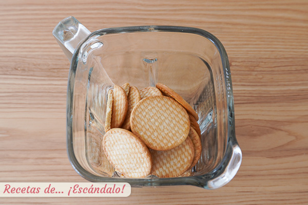 Galletas base tarta de queso