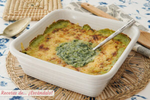 Espinacas con bechamel gratinadas, cremosas y deliciosas